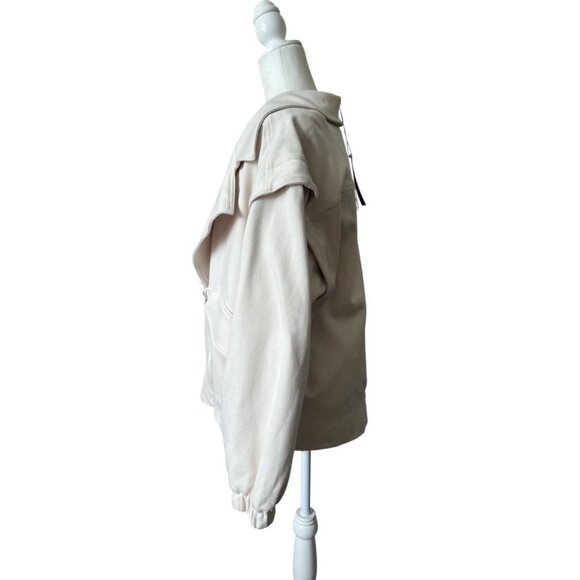 NWT SKFK Maren Cream Convertible Biker Jacket | Vest Medium Reg. $279 - Picture 5 of 16